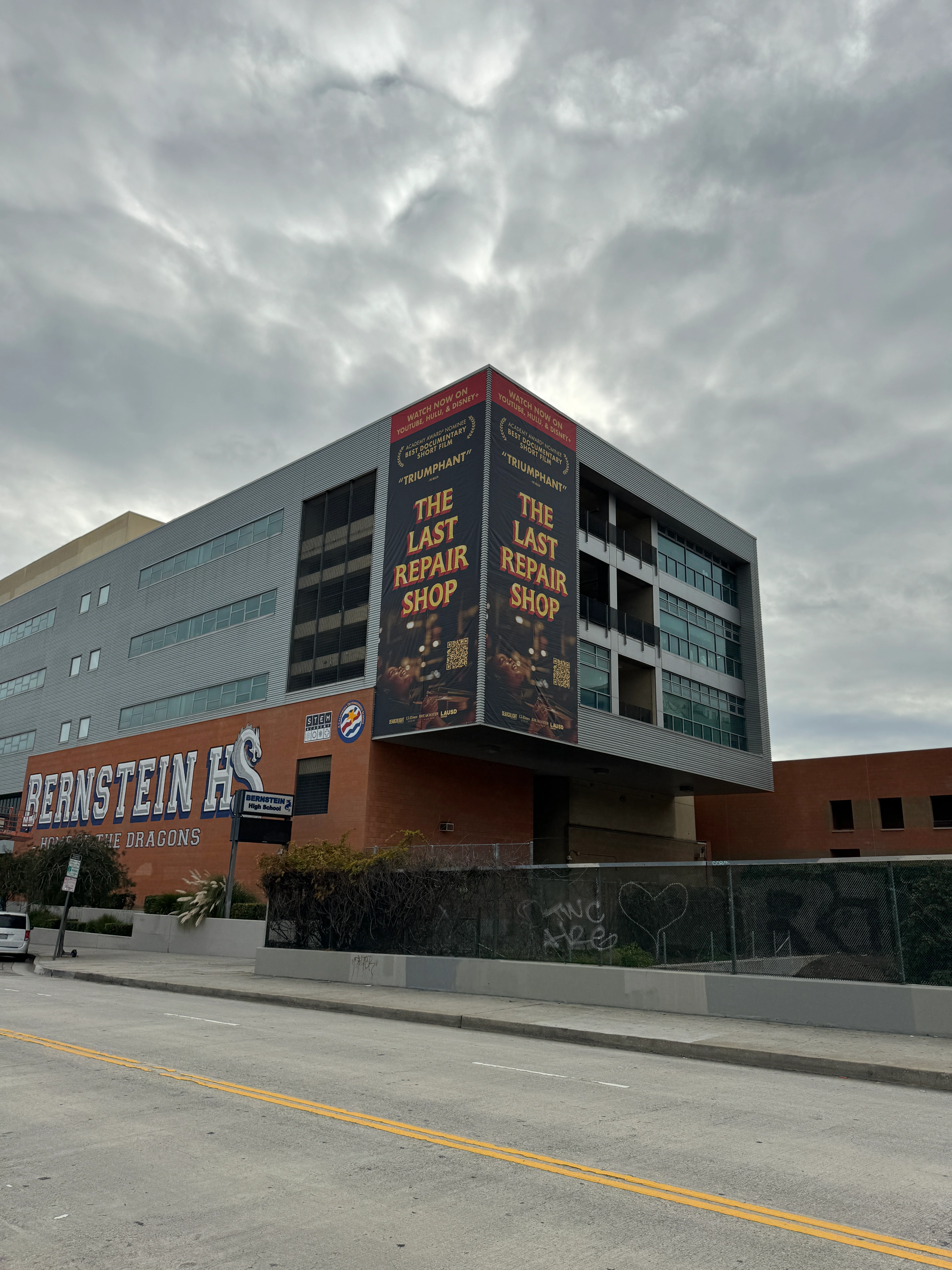 Sign installation example 4